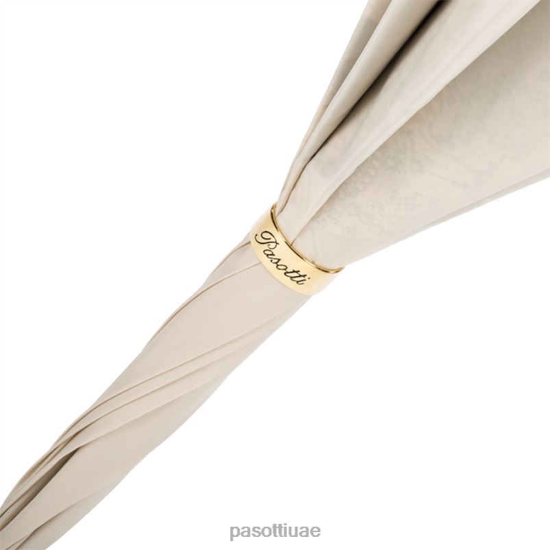 مظلة | 189 5d566-1 u5 - مظلة لؤلؤية عتيقة، قماش مزدوج PASOTTI Z446V482